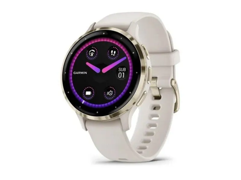 Garmin GPS SMART WATCH Venu 3S Ivory Gold (010-02785-04)