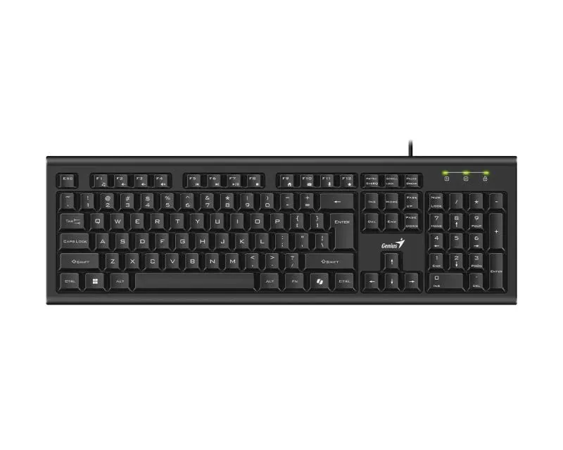 GENIUS KB-113 Al Copilot USB US crna tastatura