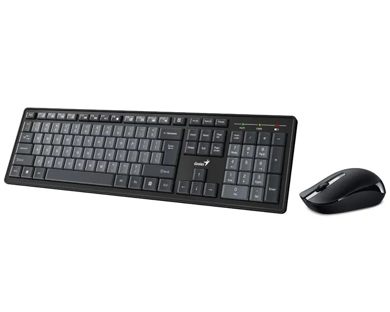 GENIUS KM-8200 Smart KM-8200 Wireless USB YU crna tastatura + miš