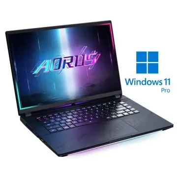 Gigabyte GAMING LAPTOP AORUS MASTER 16 BYH 16" QHD+, 240Hz, 500nits, Core Ultra 9 275HX, 32GB, 1TB SSD, GeForce RTX 5080 16GB, RGB Backlit, Win11 Pro NOT24886