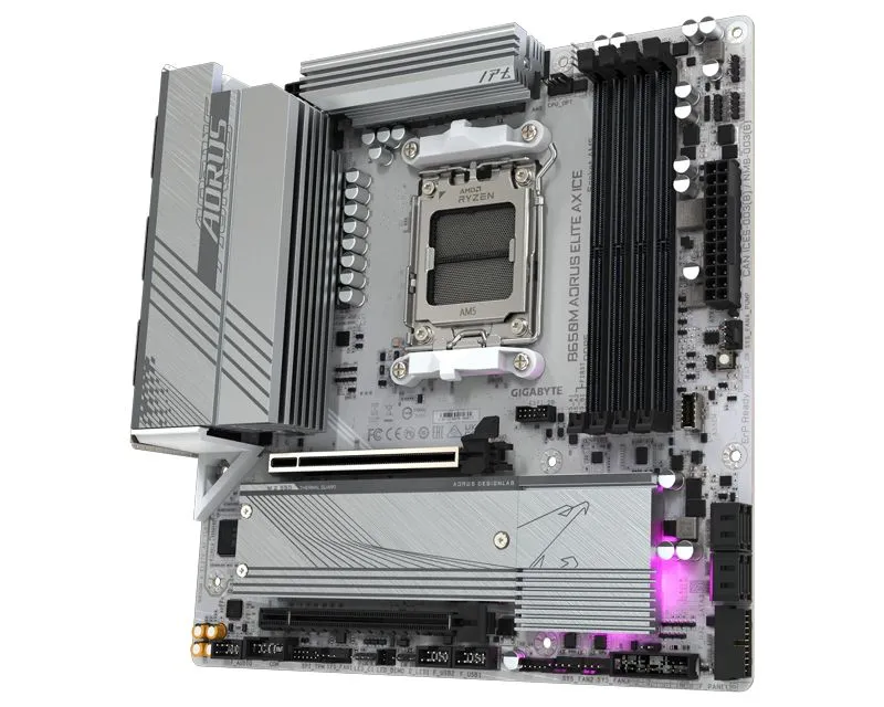 GIGABYTE Realtek B650M A ELITE AX ICE rev. 1.x matična ploča