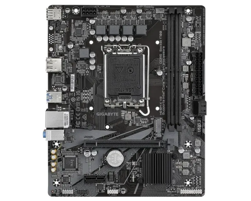 GIGABYTE Realtek H610M K V2 rev.1.x matična ploča