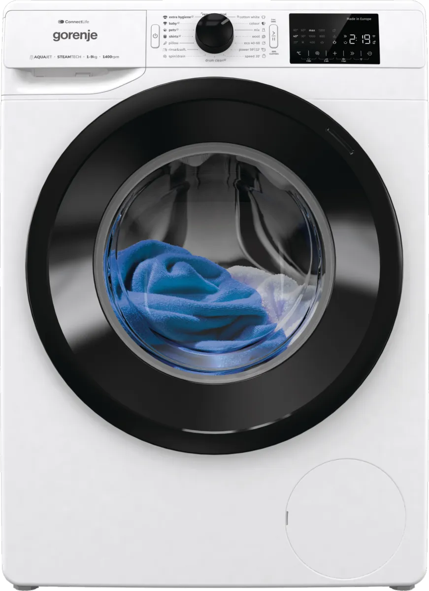 Gorenje MAŠINA ZA PRANJE VEŠA WPNEI 94 A1S WIFI 9 kg, 1400 obrtaja