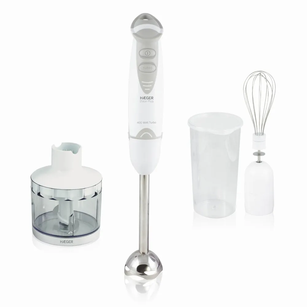 HAEGER ŠTAPNI MIKSER + SECKALICA SET 400W HB-400.012A