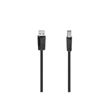 HAMA KABL USB-A (MUŠKI) NA USB-B (MUŠKI) 5M CRNI 200604