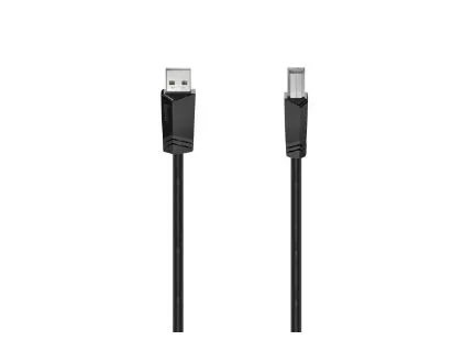 HAMA KABL USB-A (MUŠKI) NA USB-B (MUŠKI) 5M CRNI 200604