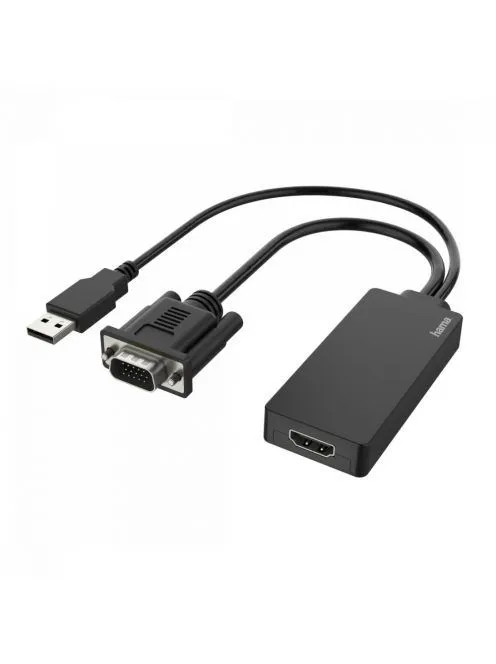 HAMA KONVERTER VGA + USB NA HDMI 200342