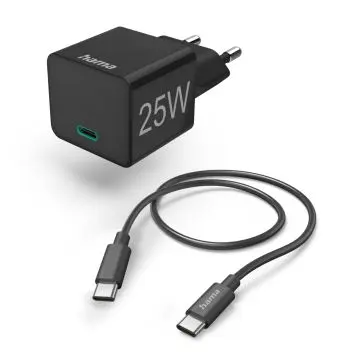 HAMA KUĆNI PUNJAČ ZA TELEFON USB-C+KABL USB-C NA USB-C 201623