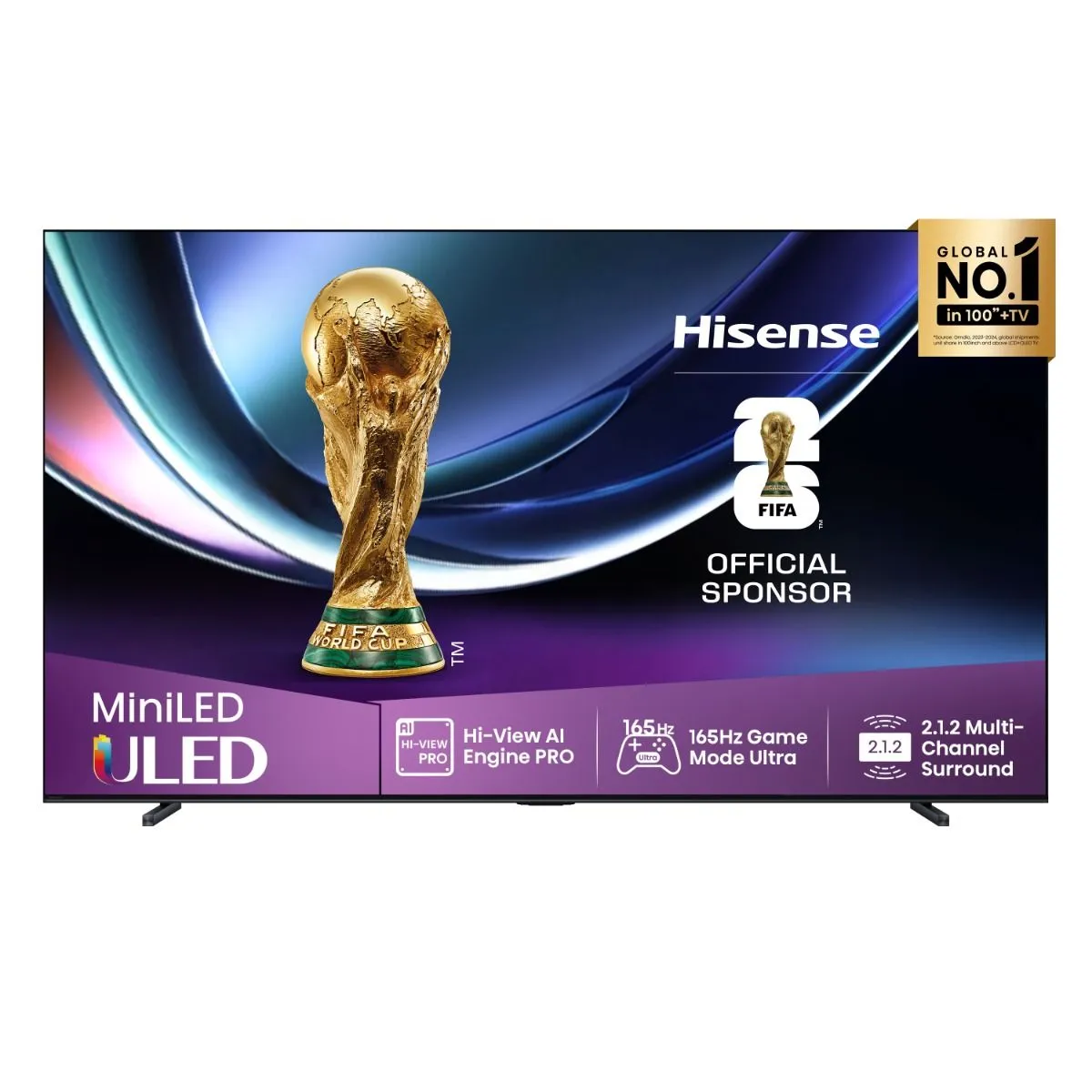 Hisense TELEVIZOR 100U7Q PRO 100" LED 4K SMART TV