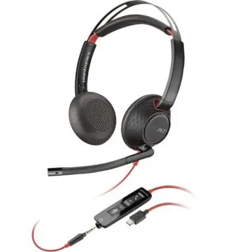 HP SLUŠALICE Poly Blackwire C5220 USB-C/3,5 mm Stereo NC