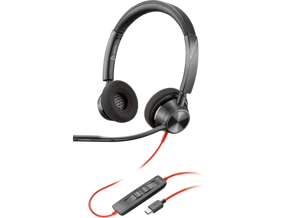 HP USB-C SLUŠALICE Poly Blackwire 3320 USB-C Headset (76J18AA)