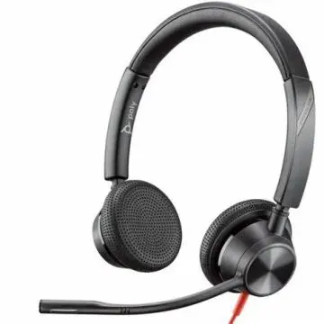 HP USB SLUŠALICE Poly Blackwire 3320 Stereo USB-C Headset +USB-C/A Adapter 8X219AA