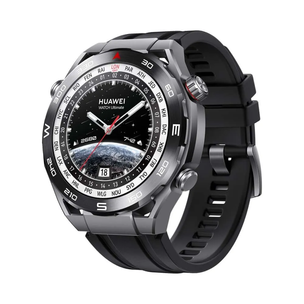 Huawei SMART WATCH Ultimate Black Zircon-Amorphous Alloy