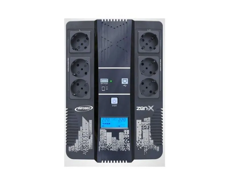 INFOSEC COMMUNICATION Zen-X 800 FR/SCHUKO UPS