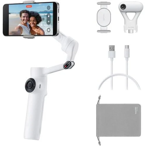 Insta360 GIMBAL Flow 2 Ai Tracker Summit White (CINSABQA)