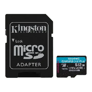 Kingston MEMORIJSKA KARTICA Canvas Go Plus SDCG3/512GB