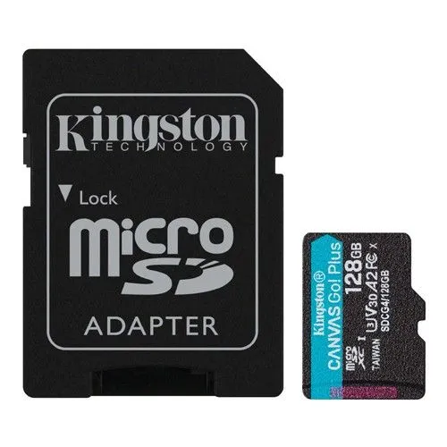 Kingston MEMORIJSKA KARTICA SDCG4/128GB microSD+adapter