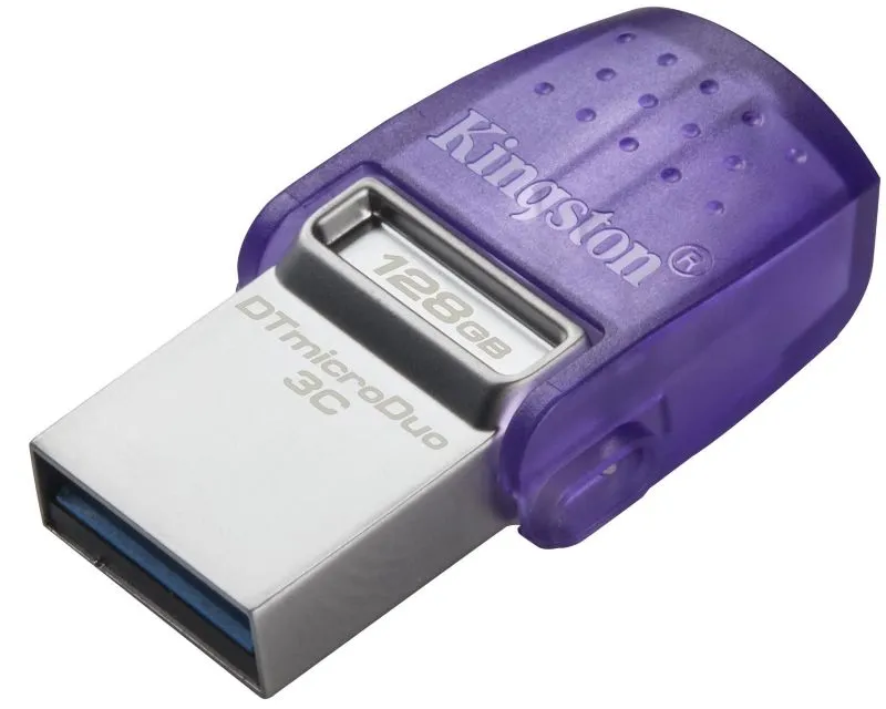 KINGSTON MicroDuo 3C 128GB DataTraveler MicroDuo 3C USB 3.2 flash DTDUO3CG3/128GB