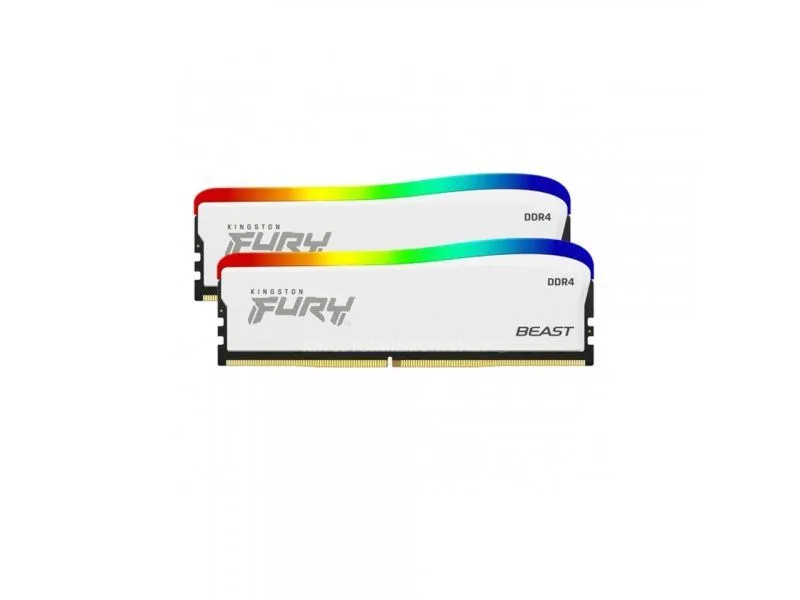 Kingston RAM MEMORIJA DDR4 16GB 3200MHz Fury Beast RGB KF432C16BWAK2/16