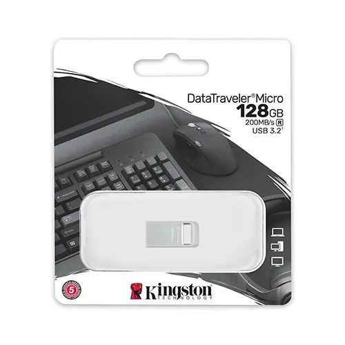 Kingston USB MEMORIJA DataTraveler Micro DTMC3G2/128GB