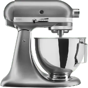 KitchenAid MIKSER SA POSUDOM Artisan KA5KSM95PSEMC Metalik Siva
