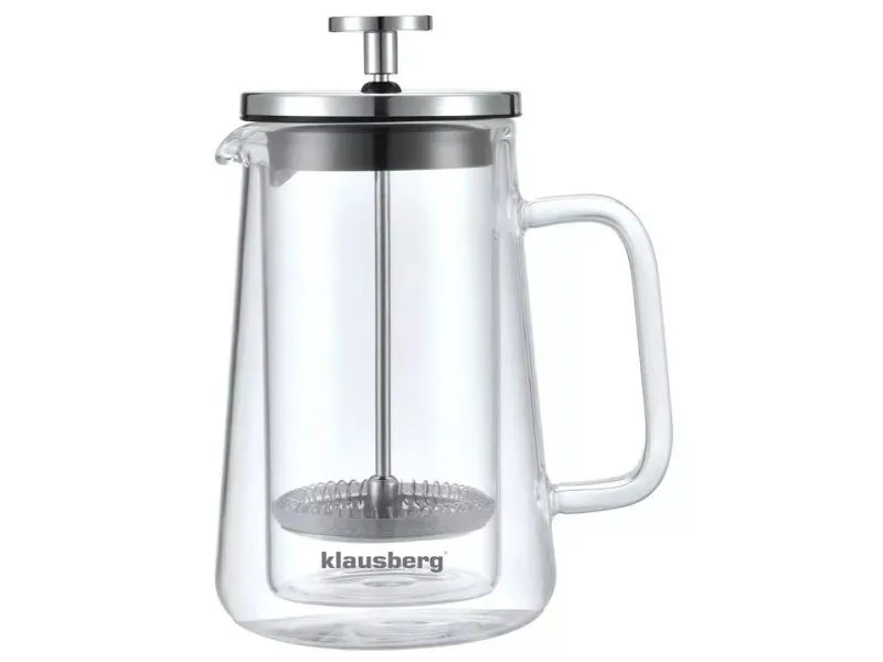 Klausberg FRENCH PRESA ZA KAFU I ČAJ STAKLO 350ML KB7684
