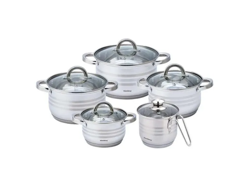 Klausberg SET ŠERPI INOX 16/18/20/24/16 KB7697