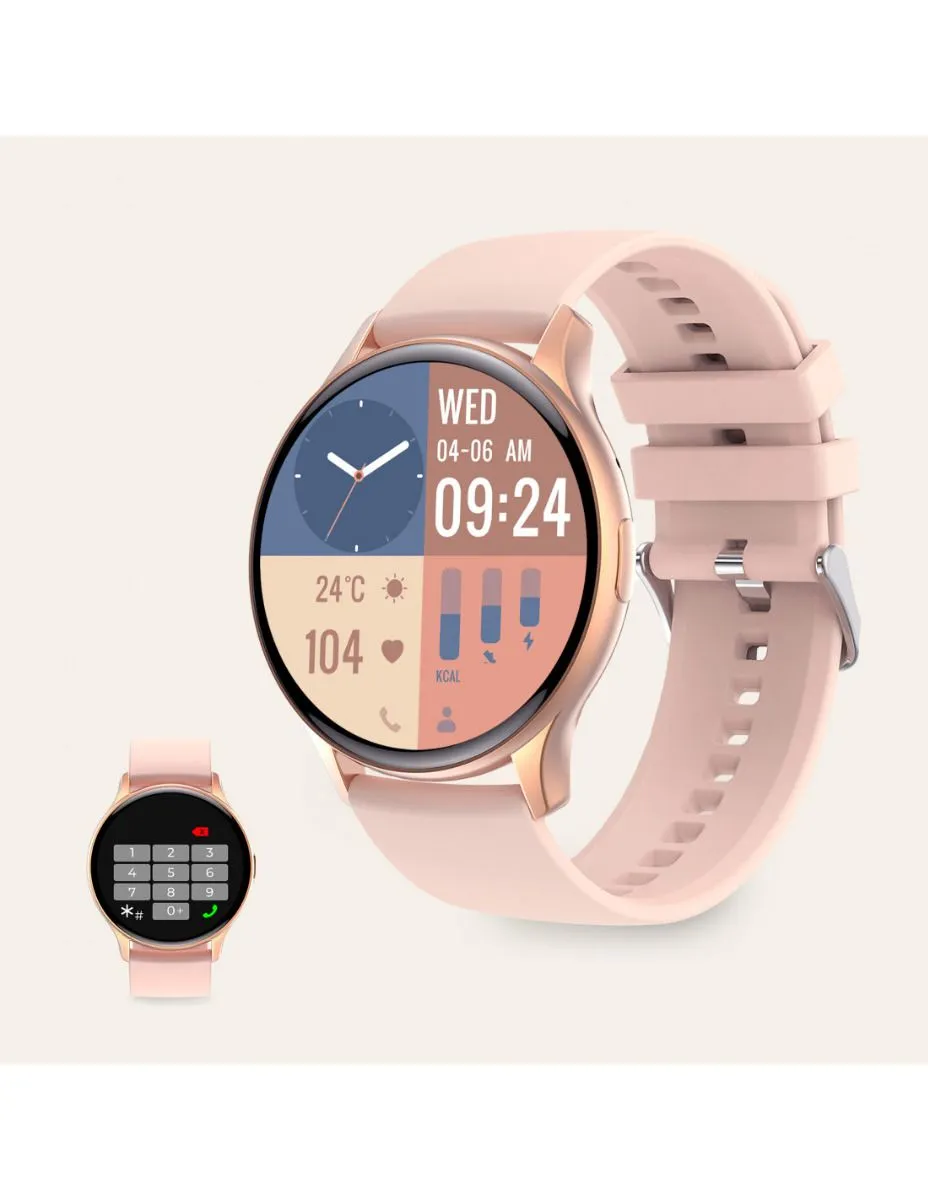 KSIX SMART WATCH CORE AMOLED Pink (BXSW16R)