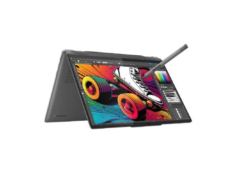 Lenovo LAPTOP Yoga 7 2in1 14IML9 83DJ00B9YA, Win11 Pro, 14" 2.8K OLED, U7-155H, 16GB, 1TB, FPR, bklt SRB, siva