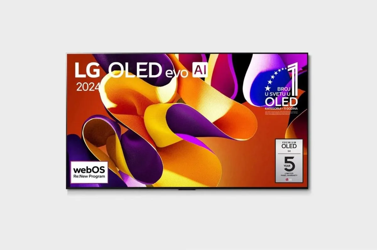LG TELEVIZOR OLED77G42LW 77" OLED evo AI 4K Smart TV