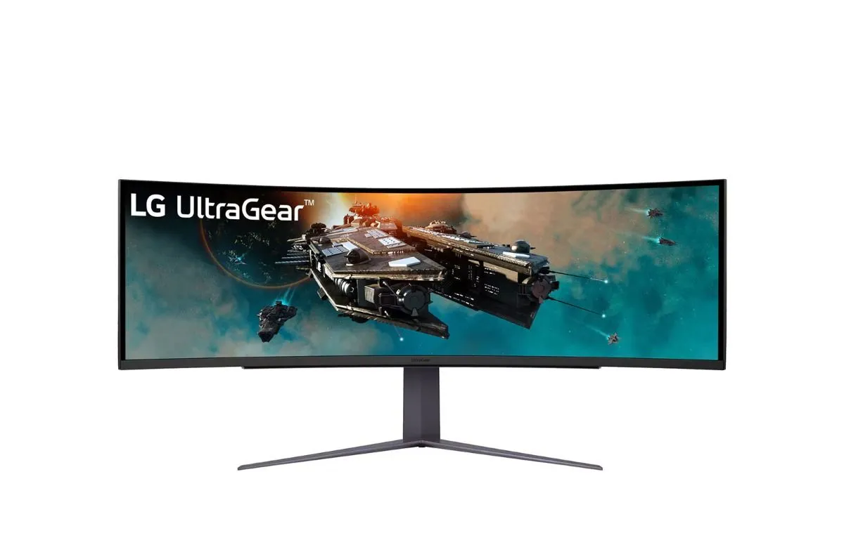 LG ZAKRIVLJENI GEJMERSKI MONITOR UltraGear™ 49GR85DC-B Dual QHD 240 Hz