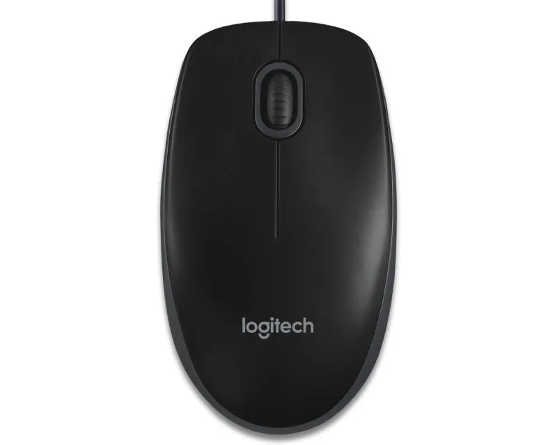 LOGITECH B100 Optical USB crni miš