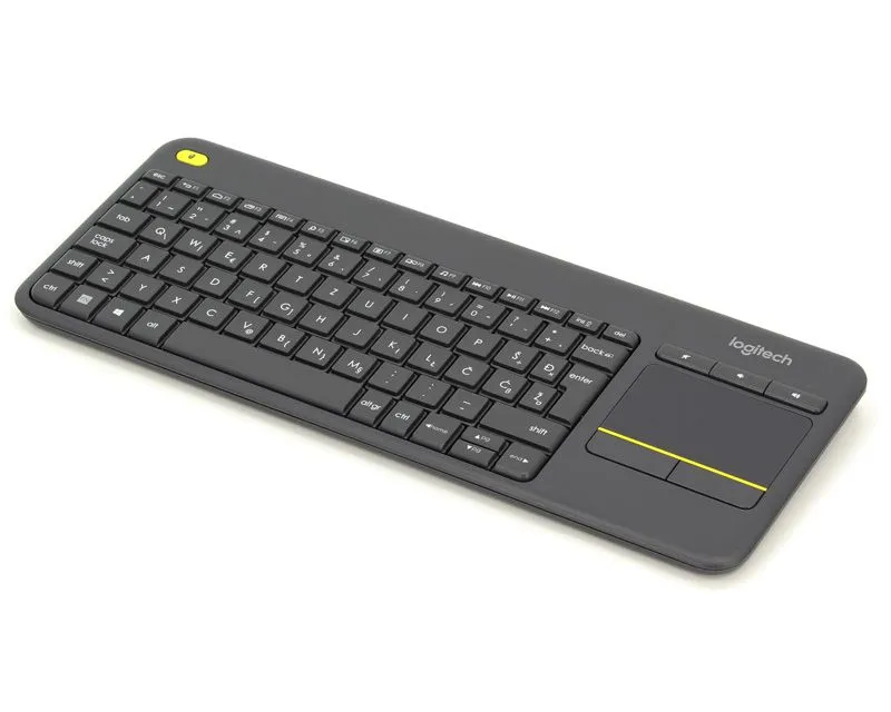 LOGITECH K400 Plus Wireless Touch YU crna tastatura