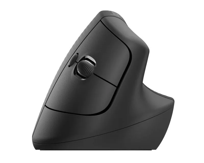 LOGITECH Lift Vertical Ergonomic Wireless crni miš