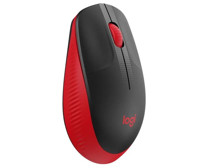 LOGITECH M190 Full-Size Wireless crveni miš