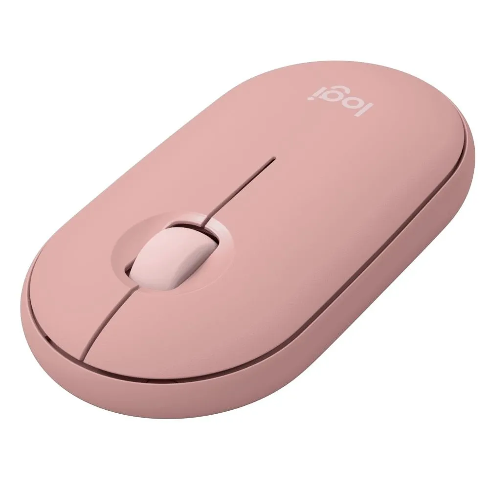 Logitech MIS Pebble Mouse 2 M350s, Tonal Rose