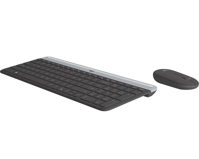 LOGITECH MK470 MK470 Wireless Desktop YU Graphite tastatura + miš