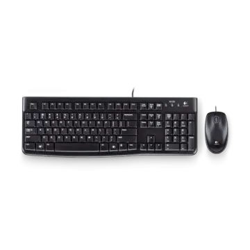 Logitech TASTATURA I MIŠ MK120 Wired Desktop YU