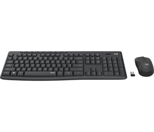 Logitech TASTATURA I MIŠ MK295 Silent Wireless Desktop Graphite US