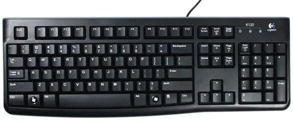 Logitech TASTATURA K120 YU Crna