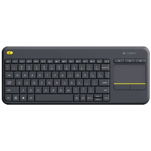 Logitech TASTATURA K400 Plus Black