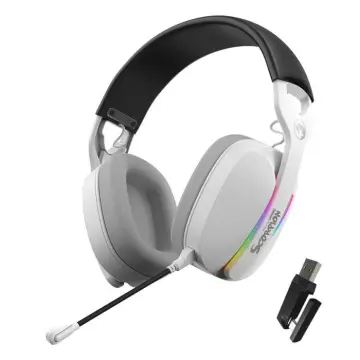 Marvo BEŽIČNE GEJMERSKE SLUŠALICE HG9086W WH PULZ 70W