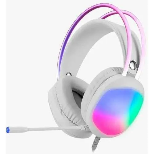 Marvo GEJMERSKE SLUŠALICE HG8959 LUMI 40 TRANSPARENT