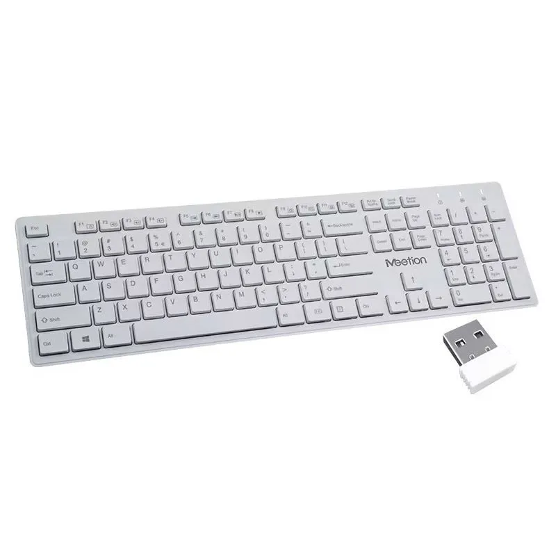 Meetion BEŽIČNA SILENT TASTATURA WK841WH