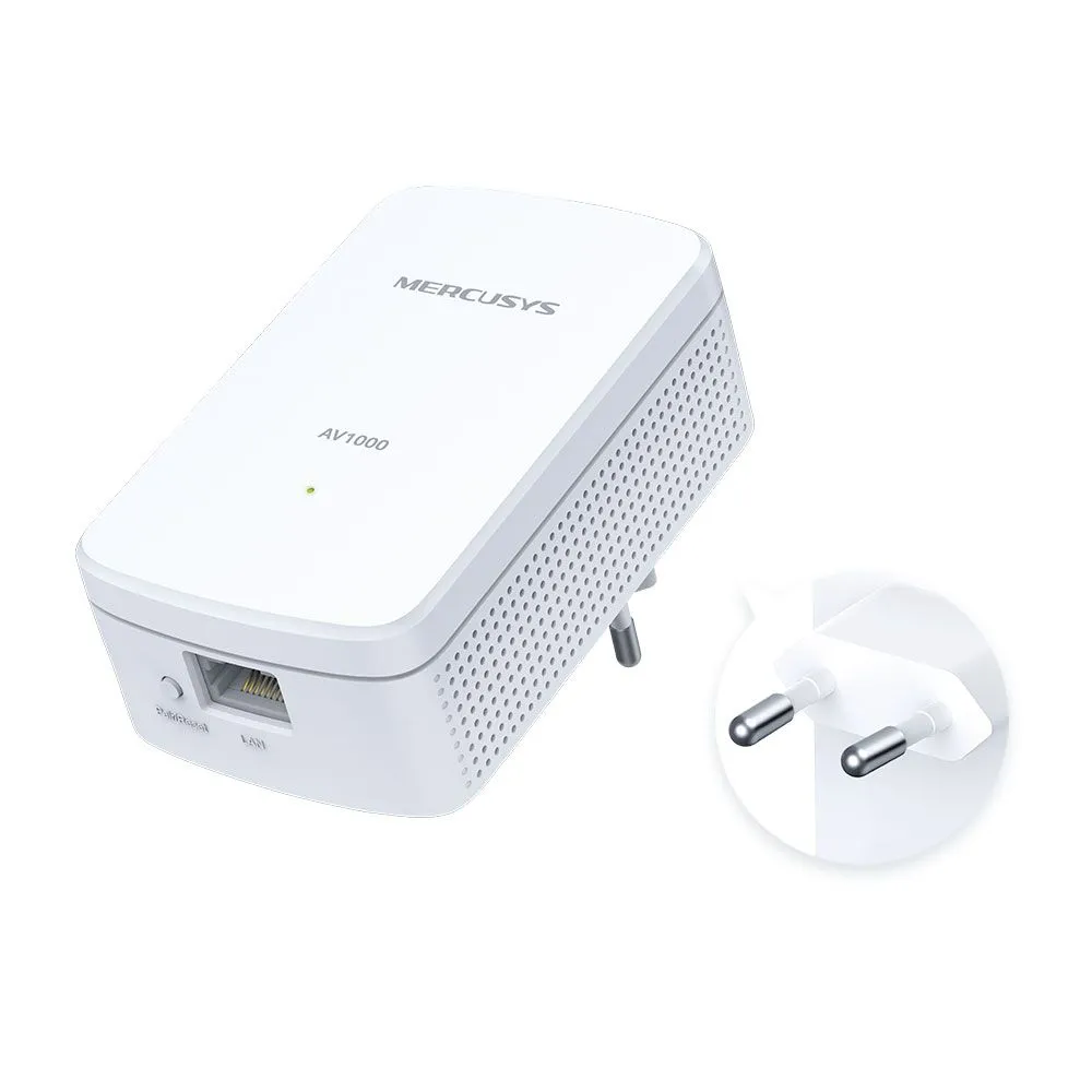 MERCUSYS MP500 KIT(EU) AV1000 Gigabit Powerline Starter Kit