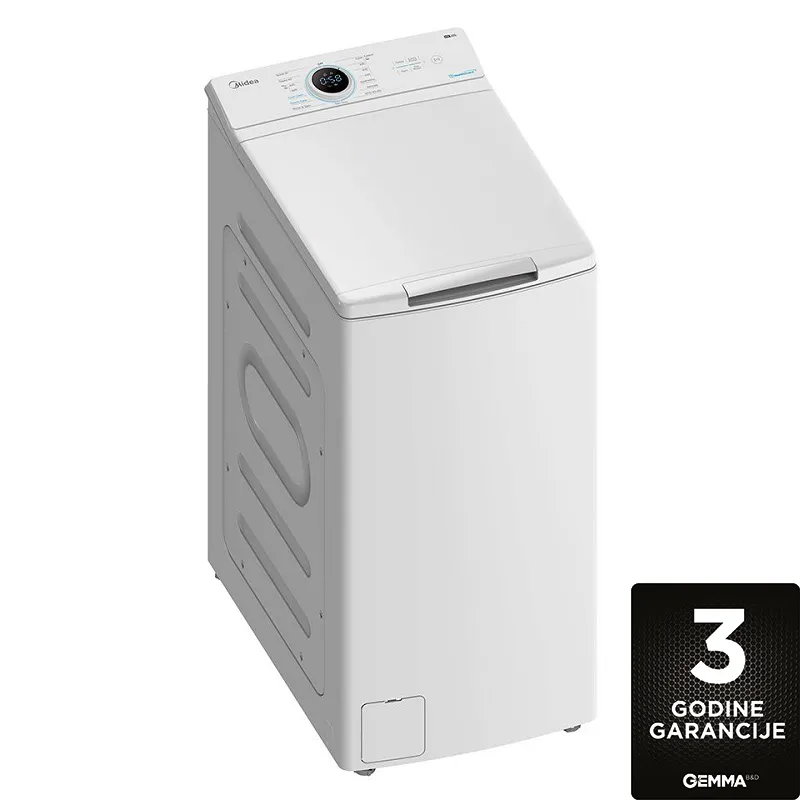 Midea MAŠINA ZA PRANJE VEŠA MF100T70B/W-HR 7 kg, 1200 obrtaja
