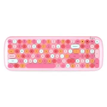 Moffii BT WL RETRO TASTATURA U PINK boji (SK-646BTPK)