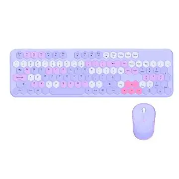 Moffii WL HONEY COMB TASTATURA I MIŠ U LjUBIČASTOJ boji (SMK-649M5AGPR)
