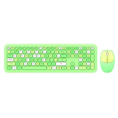 Moffii WL RETRO TASTATURA I MIŠ U ZELENOJ boji (SMK-666395AGGN)