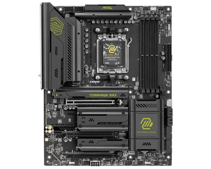 MSI Realtek ALC4080 Codec MAG B850 TOMAHAWK MAX WIFI matična ploča